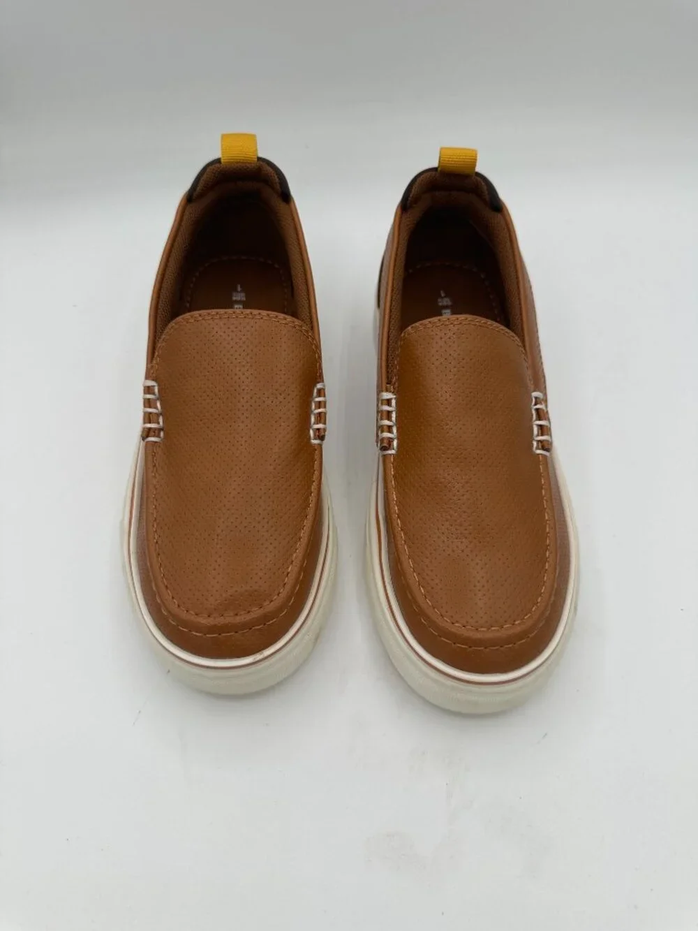 Bruno Marc Kids' Slip-On Loafers Brown Size 1